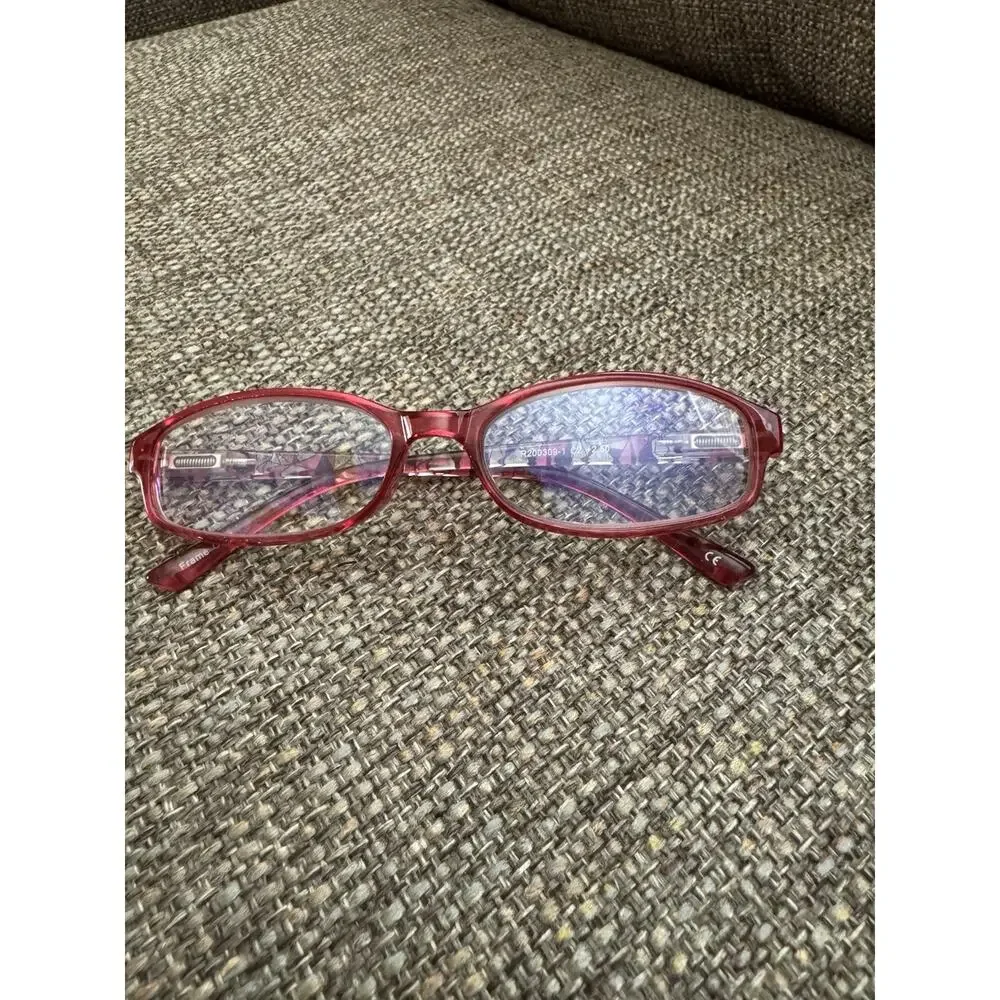 Reading Glasses Youth C2 +2.50 with Eyeglasses Case 7”x4”Hard Shell